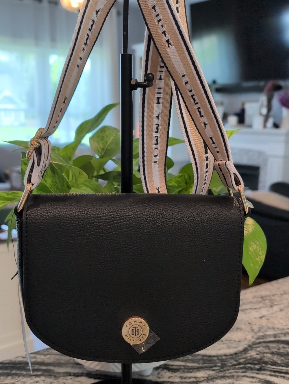 Tommy Hilfiger Sylvie Li Flap Crossbody Bag